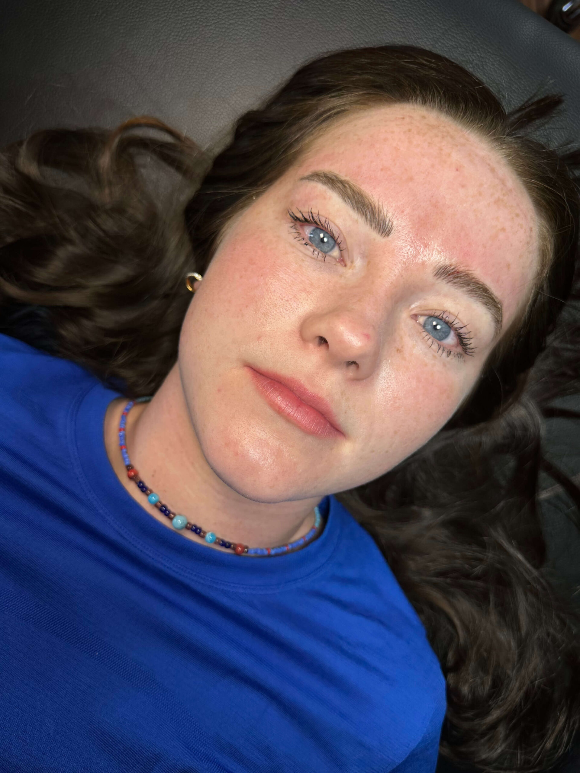 after photo of microbladed eybrows