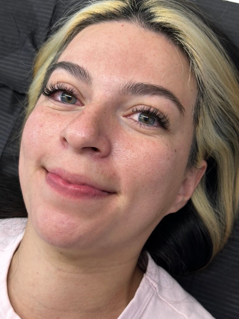 hybrid lash extension after picture